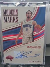 2022-23 Panini Immaculate Collection Modern Marks Jalen Suggs #IMO-JSU card