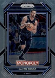 2022-23 Panini Prizm Monopoly Base Set Jalen Suggs #65 card