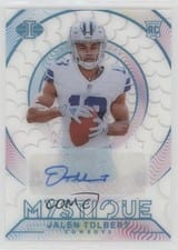 2022 Panini Illusions Mystique Autographs Jalen Tolbert #M-27 card