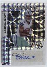 2022 Panini Mosaic Rookie Autographs Mosaic Jalen Tolbert #RAM-JT card