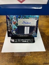 2022 Panini Spectra Radiant Rookie Patch Signatures Jalen Tolbert #RAD-JTO card