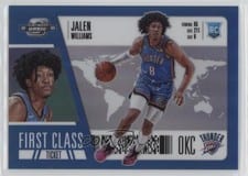 2022-23 Panini Contenders Optic First Class Ticket Jalen Williams #9 card
