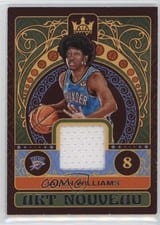 2022-23 Panini Court Kings Art Nouveau Jalen Williams #AN-JWO card