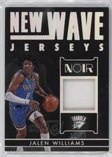 2022-23 Panini Noir New Wave Jerseys Jalen Williams #NWJ-JLW card
