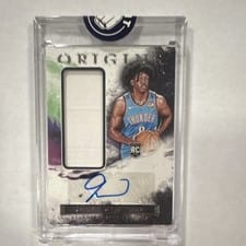 2022-23 Panini Origins Rookie Jersey Autographs Jalen Williams #RJA-JWL card