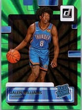2022 Panini Donruss Jalen Williams #212 card