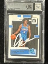 2022 Panini Donruss Jalen Williams Signature #212 card
