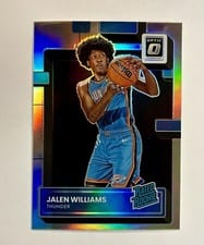 2022 Panini Donruss Optic Jalen Williams Holo #235 card