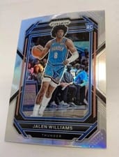 2022 Panini Prizm Jalen Williams Silver #246 card