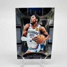 2023-24 Panini Select Base Set Jalen Williams #392 card