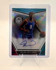 2023-24 Topps Chrome Certified Autographs Jalen Williams #CA-JW card