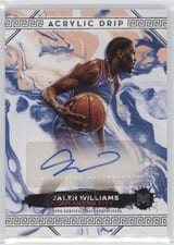 2023-24 Topps Motif Acrylic Drip Autographs Jalen Williams #ADA-JW card