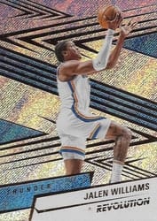 2024-25 Panini Revolution Base Set Jalen Williams #55 card