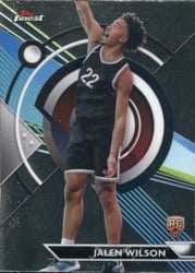 2023-24 Finest Base Set Jalen Wilson #90 card