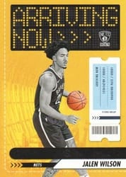 2023-24 Hoops Arriving Now Jalen Wilson #28 card