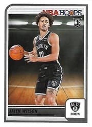 2023-24 Hoops Base Set Jalen Wilson #258 card