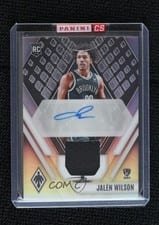 2023-24 Panini Phoenix Rookie Jersey Autographs Jalen Wilson #RJA-JWL card