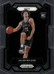 2023-24 Panini Prizm Base Set Jalen Wilson #128 card