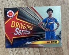2024 Topps Chrome McDonald's All-American Drive-Thru Service Jalil Bethea #DTS-JAB card