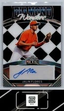 2024 Leaf Metal Diamond Wonders Jalin Flores #DW-JF1 card