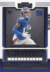 2023 Panini Contenders Draft Class Contenders Jalin Hyatt #12 card