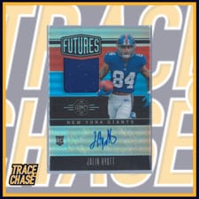 2023 Panini Legacy Futures Patch Autographs Silver Jalin Hyatt #FAPS-23 card