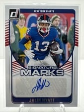 2024 Donruss Signature Marks Jalin Hyatt #SMA-JHY card