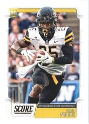 2019 Score Base Set Jalin Moore Jr. #343 card