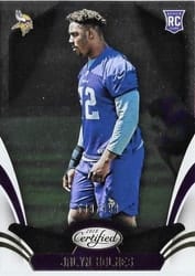 2018 Panini Certified Base Set Jalyn Holmes #187 card