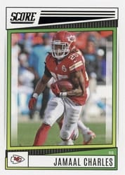 2022 Score Base Set Jamaal Charles #122 card