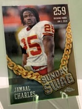 2024 Topps Chrome Sunday Swag Jamaal Charles #SS-24 card