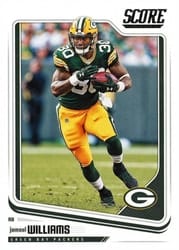 2018 Score Base Set Jamaal Williams #120 card