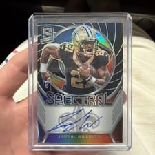 2024 Panini Spectra Spectral Signatures Jamaal Williams #SS-JWS card