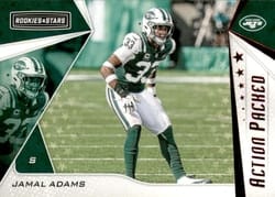 2019 Panini Rookies & Stars Action Packed Jamal Adams #AP-JA card