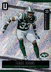 2019 Panini Unparalleled Base Set Jamal Adams #10 card