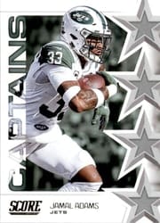 2019 Score Captains Jamal Adams #C-15 card