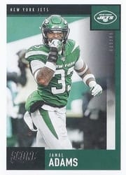 2020 Score Base Set Jamal Adams #40 card