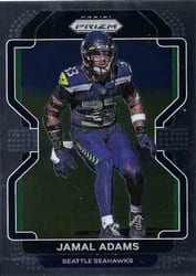 2021 Panini Prizm Base Set Jamal Adams #49 card