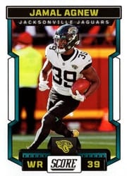 2023 Score Base Set Jamal Agnew #25 card