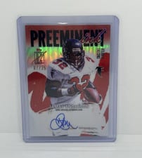 2025 Topps Signature Class Preeminent Ink Jamal Anderson #PI-JA card
