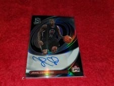 2021-22 Panini Spectra Icons Autographs Jamal Crawford #IA-JCF card