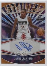 2023-24 Panini Phoenix Stellar Signatures Jamal Crawford #SS-JCF card