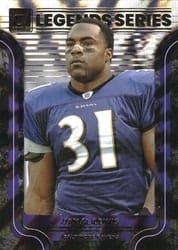2022 Donruss The Legends Series Jamal Lewis #LS-6 card