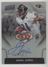 2022 Panini Spectra 2021 Super Bowl Signatures Prizm Jamal Lewis card