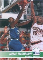 1994-95 Hoops Base Set Jamal Mashburn #46 card