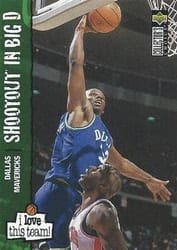 1995-96 Collector's Choice Base Set Jamal Mashburn #371 card