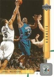 2001-02 Upper Deck Base Set Jamal Mashburn #12 card
