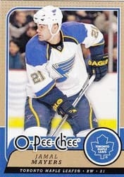 2008-09 O-Pee-Chee Base Set Jamal Mayers #491 card