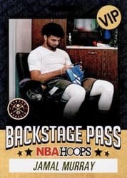 2020-21 Hoops Backstage Pass Jamal Murray #9 card