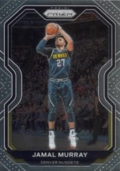 2020-21 Panini Prizm Base Set Jamal Murray #124 card